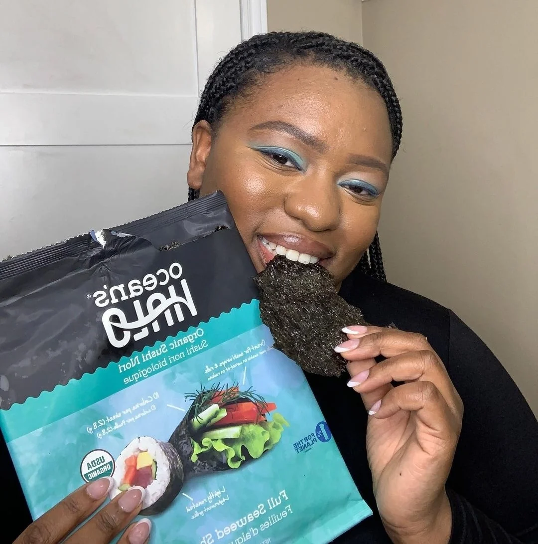 Social Nature member’s Ocean’s Halo organic nori