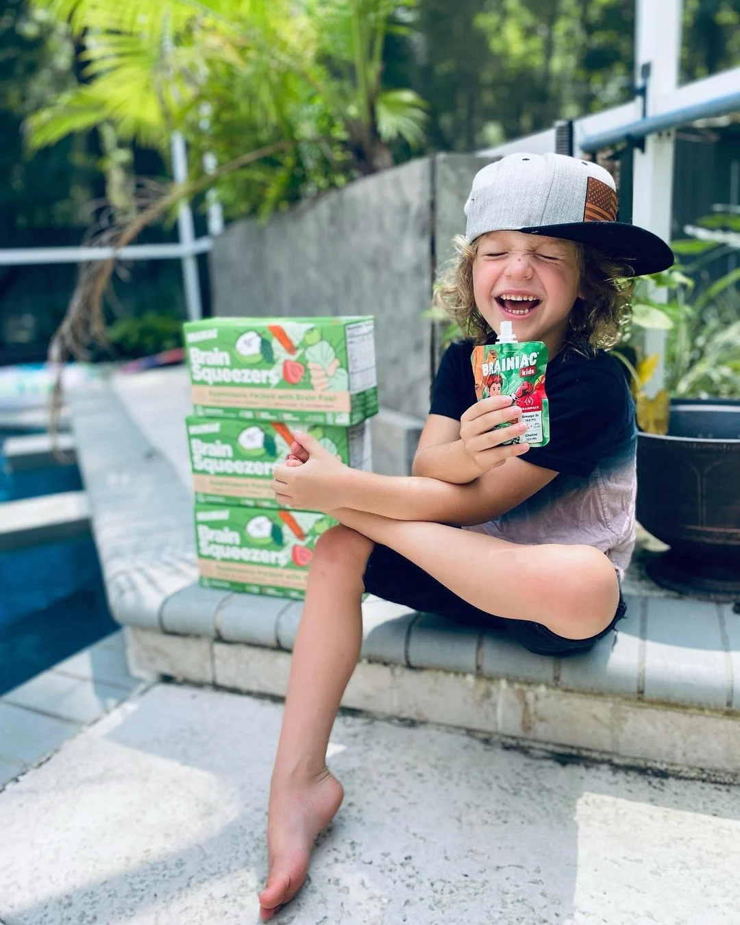 Social Nature member’s Brainiac kids’ toothpaste
